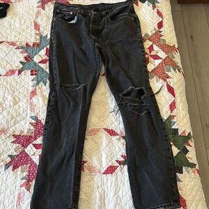 Levi’s 501 Women’s Black Jeans size 30